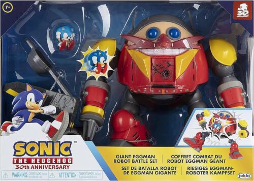 Sonic The Hedgehog Gigante Robot Eggman Vs Sonic Battle Playset Jakks Pacific
