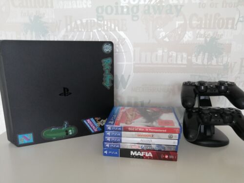 Sony Playstation 4 Slim 1tb Spielekonsole - Jet Black