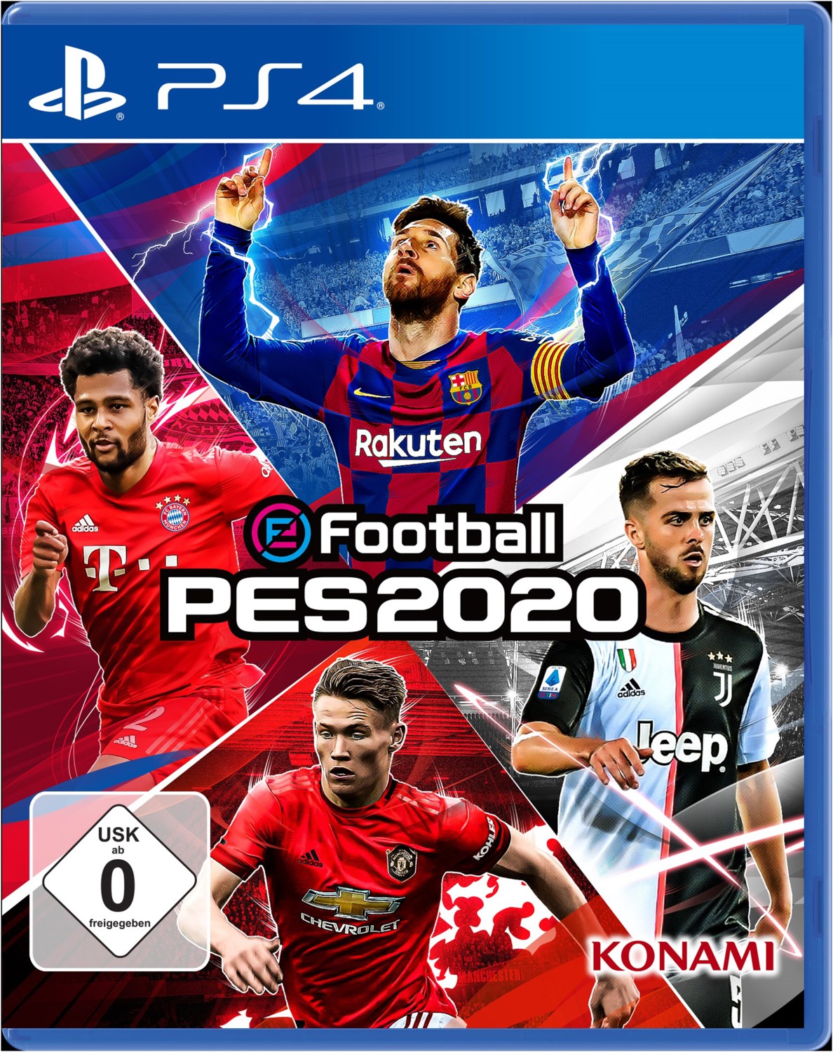 Sony Ps4 Playstation 4 Spiel Euro Pes 2020 Pro Evolution Soccer 20 Efootball Neu