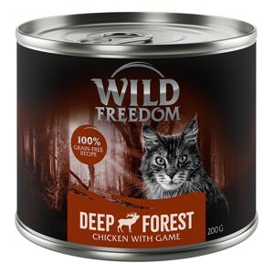 Sparpaket Wild Freedom Adult 12 X 200 G - Deep Forest - Wild & Huhn