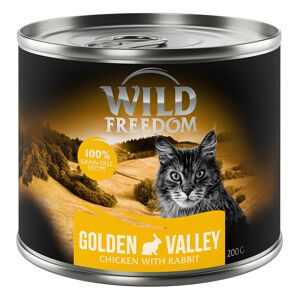 Sparpaket Wild Freedom Adult 12 X 200 G - Golden Valley - Kaninchen & Huhn