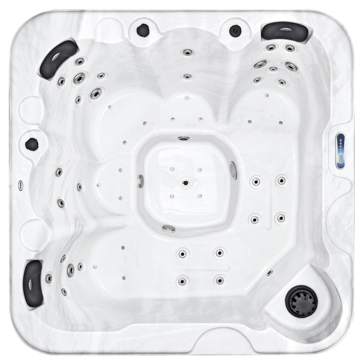 Spatec Jacuzzi Outdoor Whirlpools - SPAtec 700B weiss