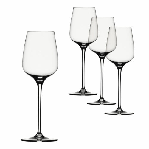Spiegelau Willsberger Anniversary Weißweinkelch, 4er Set, Weißweinglas, Weinglas