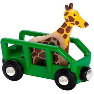 Spielzeug - Giraffe Und Wagen - Brio - One Size - Züge