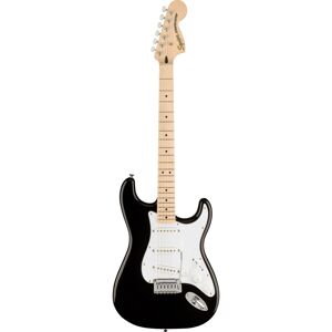 Squier Affinity Series Stratocaster, Maple Fingerboard, Black - E-gitarre