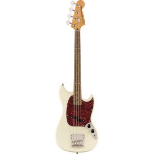 Squier Cv 60s Mustang Bass Ow Olympic White