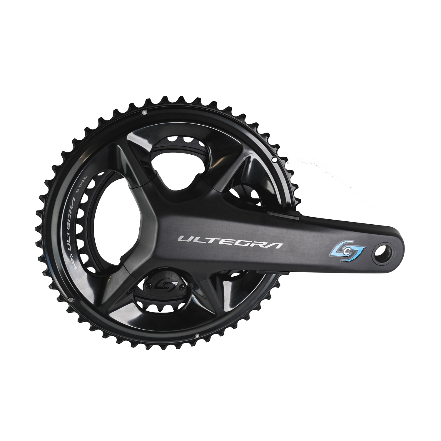 stages cycling kurbeln stages power r - shimano ultegra r8000 - 160mn 50/34 noir uomo