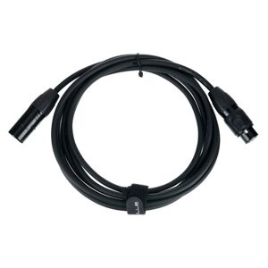 Stairville Pdc3bk Ip65 Dmx Cable 3m 3pin Schwarz