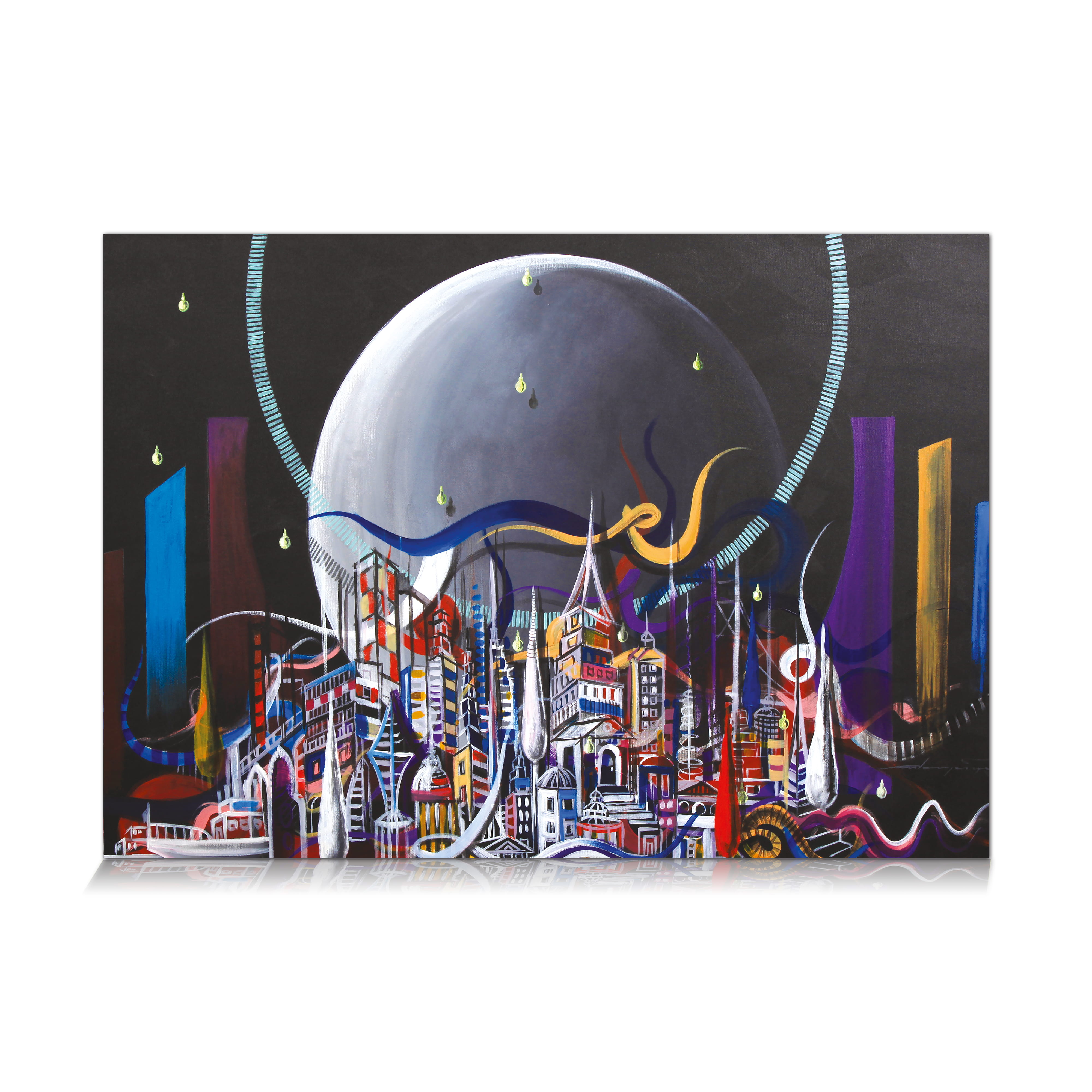 star puzzle the moon city 1000 teile puzzle star-puzzle-0547