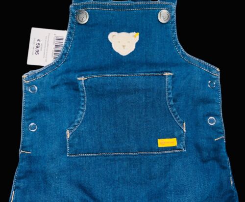 Steiff Baby Jeans Latzhose Blau Kinder Größe: 68 L000034007