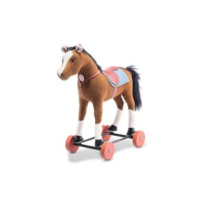Steiff Friedhelm's Horse On Wheels Limited Editionean 006838 32 Cm + Box Neu