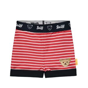 Steiff - Jersey-shorts Seeluft Baby Gestreift In Rot, Gr.74