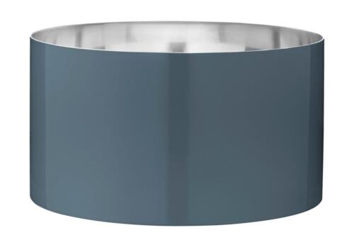 Stelton Aj Salatschüssel Designed By Arne Jacobsen - Emaille - Ocean Blue - 25 X25 Cm - H 14 Cm