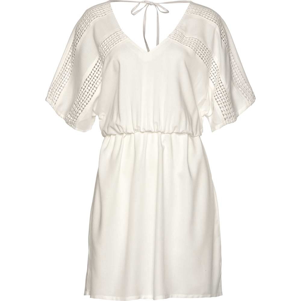 Strandkleid S.oliver Gr. 40, N-gr, Weiß Damen Kleider Strandkleider