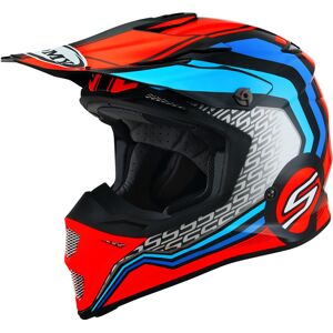 Suomy Mx Speed Pro Forward Motocross Helm - Blau Orange - S - Unisex