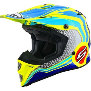 Suomy Mx Speed Pro Forward Motocross Helm - Blau Gelb - M - Unisex