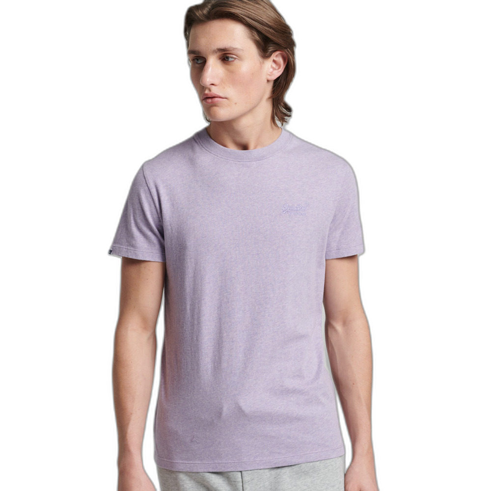 superdry t-shirt vintage logo violet