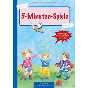 Suse Klein - Gebraucht 5-minuten Spiele (die Praxisreihe Für Kindergarten Und Kita) - Preis Vom 26.04.2024 05:02:28 H