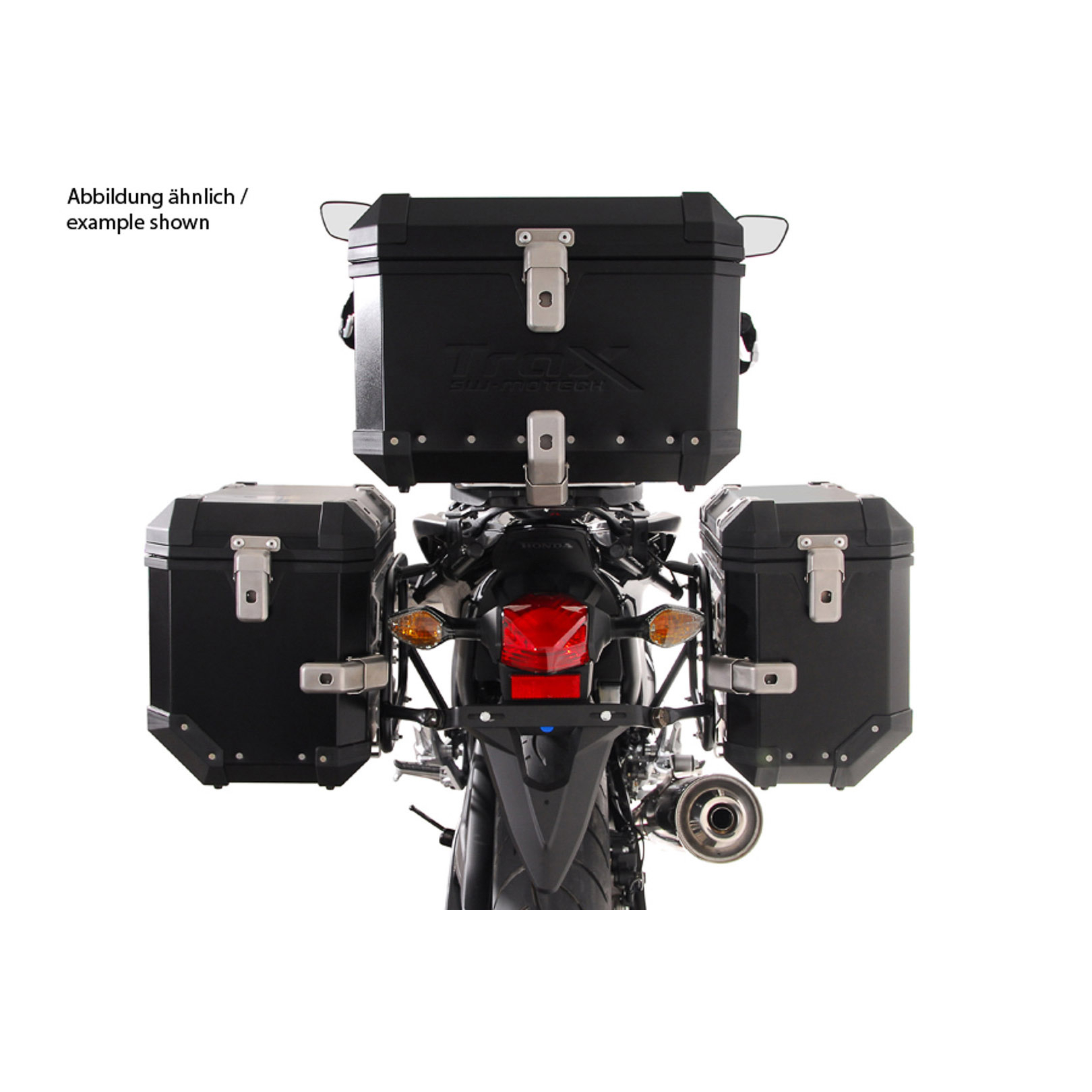 Sw-motech Set Halterungen Für Motorrad Seitenkoffer Evo Kompatibel Mit Honda Nc7