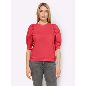 Sweatshirt Heine Gr. 40, Rot (hummer) Damen Sweatshirts