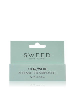 sweed adhesive for lashes - clear/white