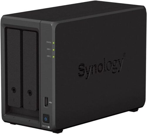Synology Diskstation Ds723+ Nas System 2-bay Inkl. 2x 8tb Seagate St8000vn004