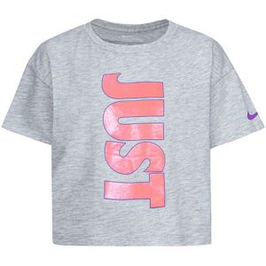 T-shirt - Just Do It - Grey Heather - Nike - 5 Jahre (110) - T-shirts