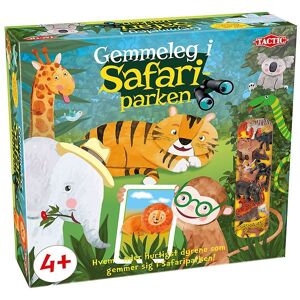 Tactic Board Games - Versteckte Spiele Im Safaripark - Tactic - One Size - Brettspiele