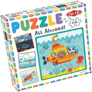 Tactic Puzzlespiel - My First Puzzle - 4x6 Teile - Alle An Bord - Tactic - One Size - Puzzlespiele