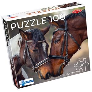 Tactic Puzzlespiel - Pferde In Love - 100 Teile - Tactic - One Size - Puzzlespiele