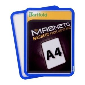 Tarifold Magnetische Tasche A4, 2 Stk., Blau