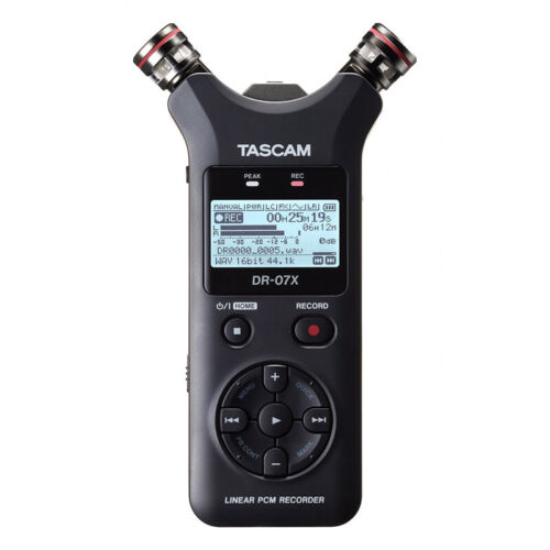 Tascam Dr-07x Tragbarer Audiorecorder
