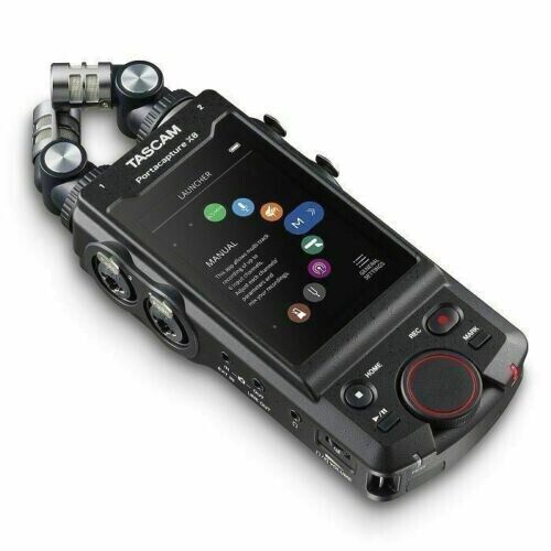 Tascam Portacapture X8 Digitalrecorder Stereo Usb Interface Mikrofon Sd Mp3 Wav