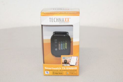 Technaxx Tx-sw6hr Smartwatch 42 Mm Uni Schwarz