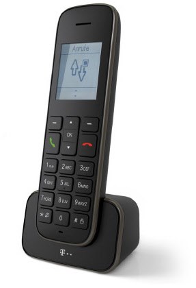 Telekom Sinus 207 Schnurlostelefon Schwarz 