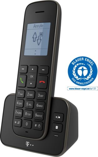 Telekom Sinus A207 Schwarz - Schnurlostelefon Mit Anrufbeantworter