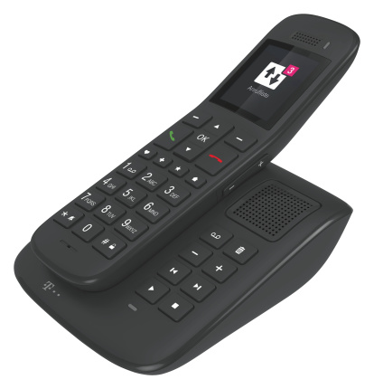 Telekom Sinus A32 Schnurloses Telefon Hörgerätekompatibel Anrufbeantworter