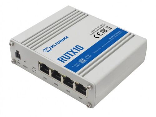 Teltonika Rutx10 Wlan-router Dualband 4x Lan/wan Gigabit /t2de