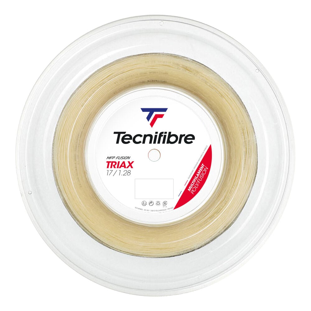 Tennis-saiten Tecnifibre Triax (200m) - Natural