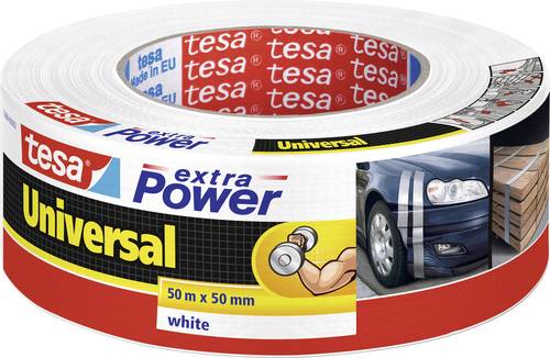 Tesa Extra Power Universal Reparaturband/56389 In Schwarz Weiß Und Silber Zur Au