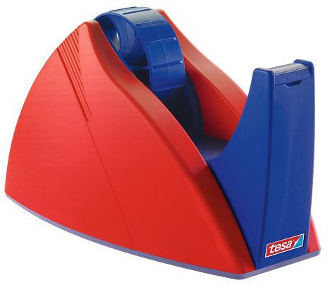 Tesa Tischabroller Easy Cut Professional 57422-00000 Rot/blau