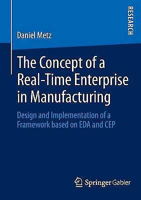 The Concept Of A Real-time Enterprise In Manufacturing Design And Implement 2301