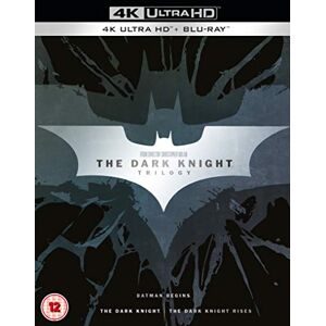 The Dark Knight Trilogy [blu-ray] [2017], New, Dvd, Free