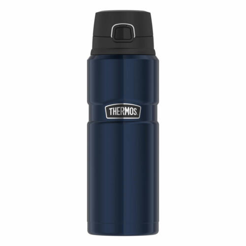 Thermos Isolierflasche Stainless King, Trinkflasche Midnight Blue Polished 700ml