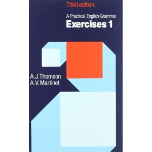 Thomson, A. J. - Gebraucht A Practical English Grammar. Exercises 1: With Answers Bk. 1 (pract Eng Grammar) - Preis Vom 28.04.2024 04:54:08 H