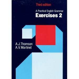Thomson, A. J. - Gebraucht A Practical English Grammar. Exercises 2: Hochschulausgabe. Neubearbeitung: With Answers Bk. 2 - Preis Vom 28.04.2024 04:54:08 H