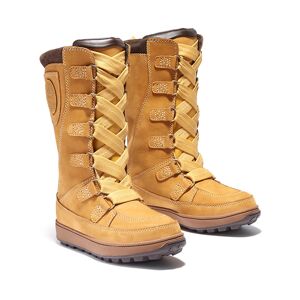 Timberland - Leder-stiefel 8 In Lace Up Wp Gefüttert In Wheat, Gr.33