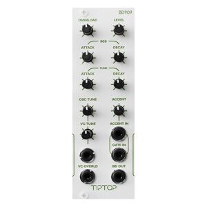 Tiptop Audio Bd909 White - Drum Modular Synthesizer