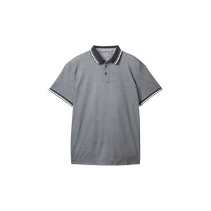 Tom Tailor Herren Coolmax® Poloshirt, Blau, Uni, Gr. Xxxl