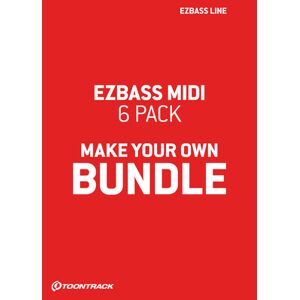 Toontrack Ezbass Midi 6 Pack Bundle